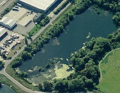Main view of Colnebrooke lake