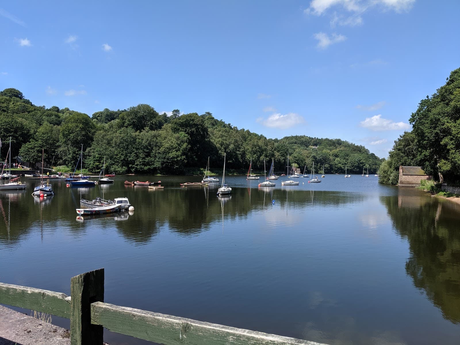 Main view of Rudyard Reservoir