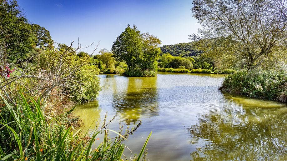 Main view of Ian Heaps Fishing Resort