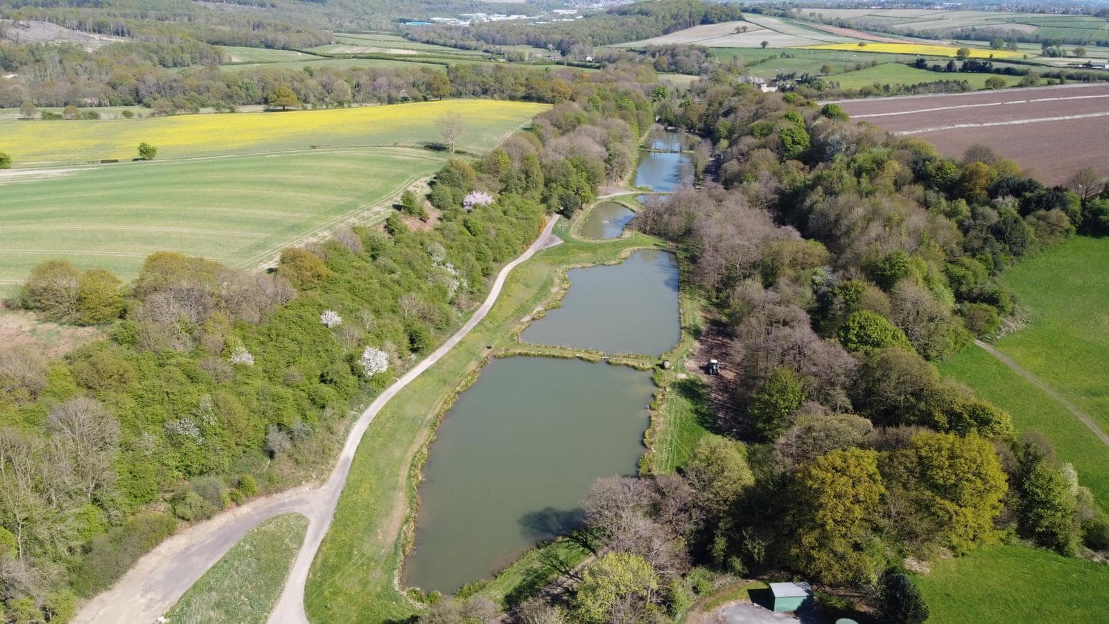 Main view of Barlow Trout and Coarse Fishery