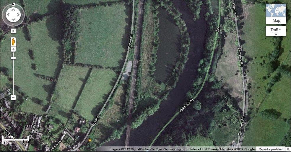 Main view of River Derwent - Belper