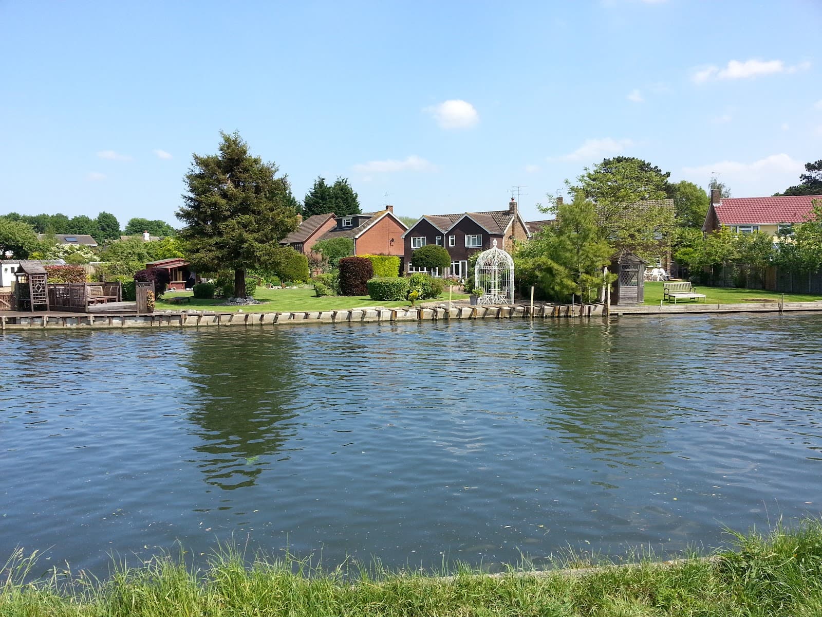 Main view of Turnford Complex - Marsh Pit