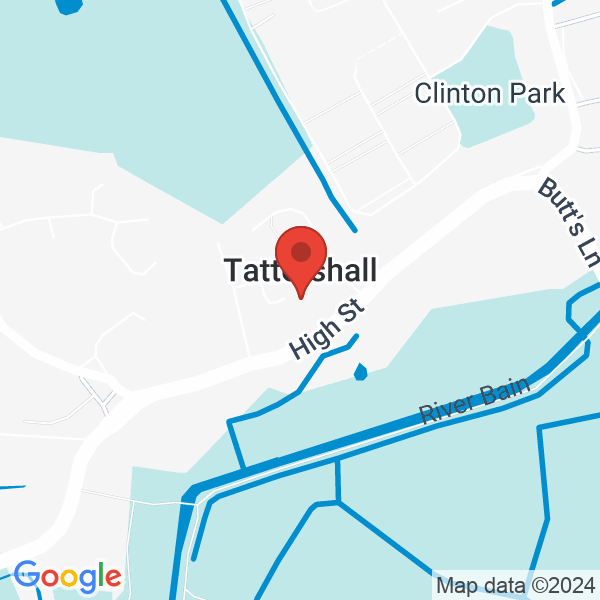 Location map of Dykes Cottage Fishery at Main Street, Chapel Hill, Tattershall, LN4 4ZP, Lincs, United Kingdom. GPS coordinates: 53.105675,-0.186283