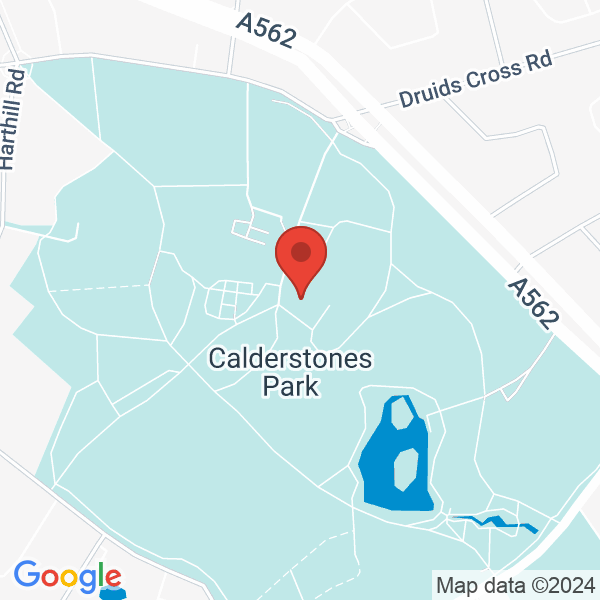 Location map of null at Calderstones Mansion House, Calderstones Rd, Liverpool. GPS coordinates: 53.381466,-2.894025