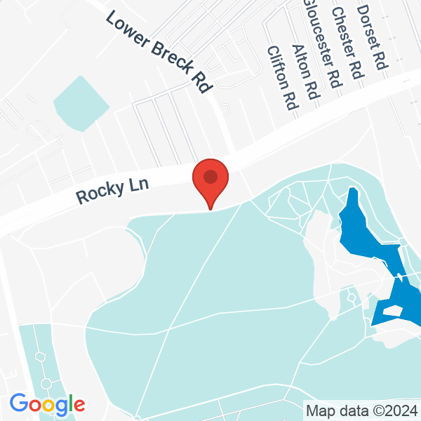Location map of Newsham Park Lake at Newsham Drive, Liverpool, L6 7, Merseyside, United Kingdom. GPS coordinates: 53.4216,-2.941155