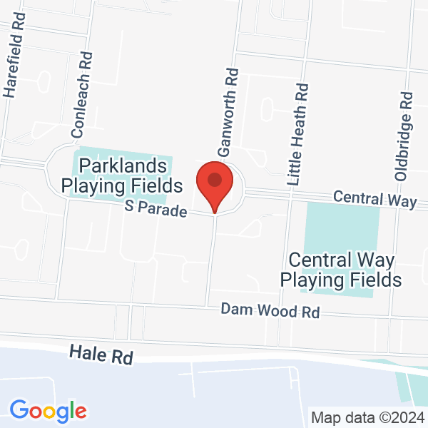 Location map of Speke Hall Dam at Liverpool, L24 1, Merseyside, United Kingdom. GPS coordinates: 53.340733,-2.83832