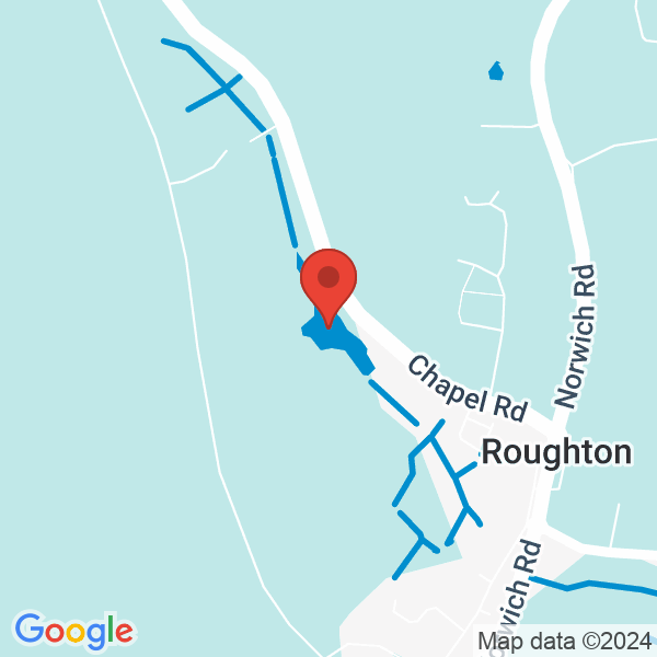 Location map of null at Chapel Rd, Norwich. GPS coordinates: 52.885876,1.293478