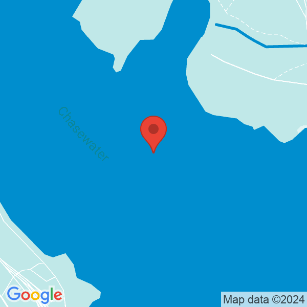 Location map of null at Chasewater, Burntwood, UK. GPS coordinates: 52.666759,-1.948827