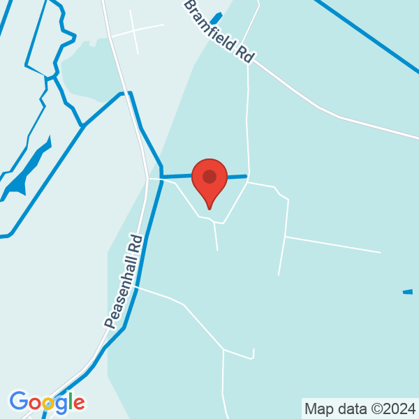 Location map of Cookley Lake at Porters Farms (Walpole) Ltd Hillhouse Farm Walpole Halesworth Suffolk IP19 9BQ. GPS coordinates: 52.312954,1.471657
