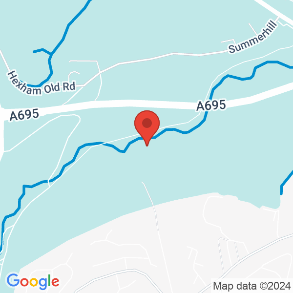 Location map of Stargate Pools at Stargate Lane, Blaydon Burn, NE21 4, United Kingdom. GPS coordinates: 54.963402,-1.727151