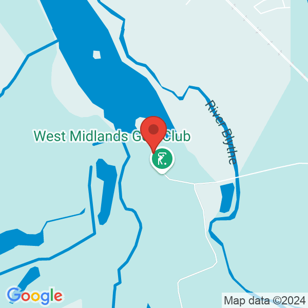 Location map of null at West Midlands Golf Club, Marsh House Farm Ln, Barston, Solihull. GPS coordinates: 52.412628,-1.686075