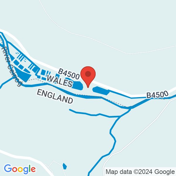 Location map of null at Chirk, Wrexham. GPS coordinates: 52.926346,-3.079351