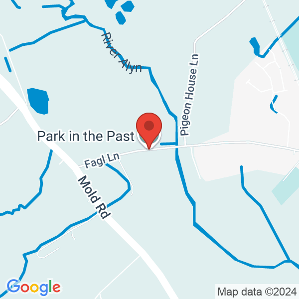 Location map of null at Fagl Ln, Hope, Wrexham. GPS coordinates: 53.119148,-3.046495