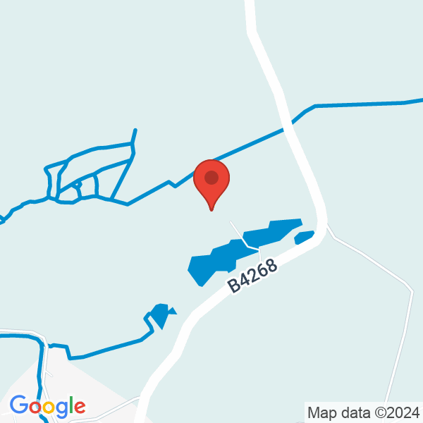 Location map of null at Hazel Court Ponds, Llysworney, Cowbridge. GPS coordinates: 51.461037,-3.490441