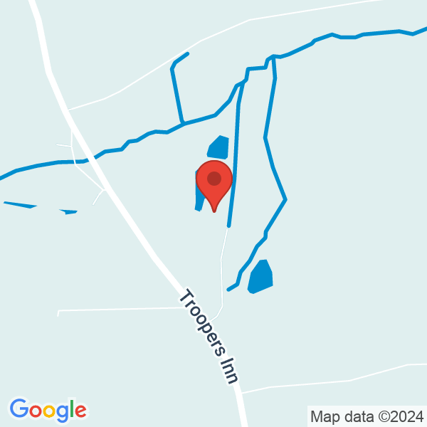 Location map of null at Freystrop Cross, Haverfordwest. GPS coordinates: 51.757439,-4.954436
