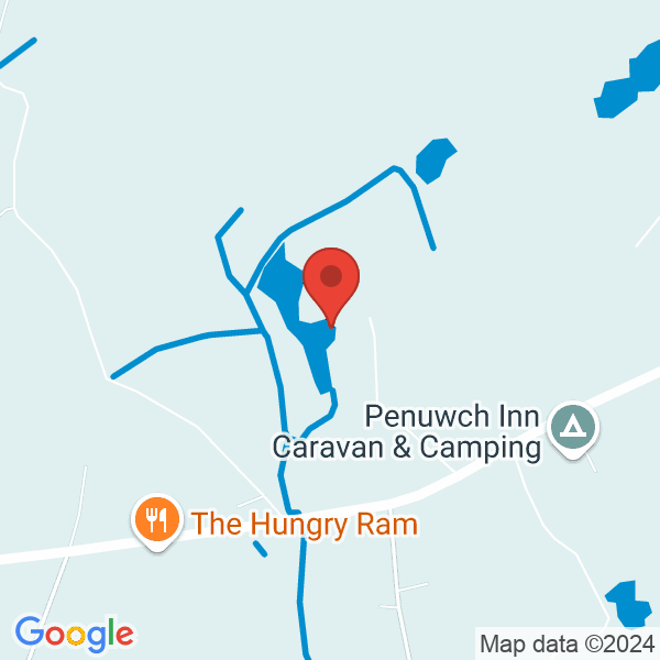 Location map of null at crud yr awel, penuwch.tregaron, Tregaron. GPS coordinates: 52.24807,-4.0581