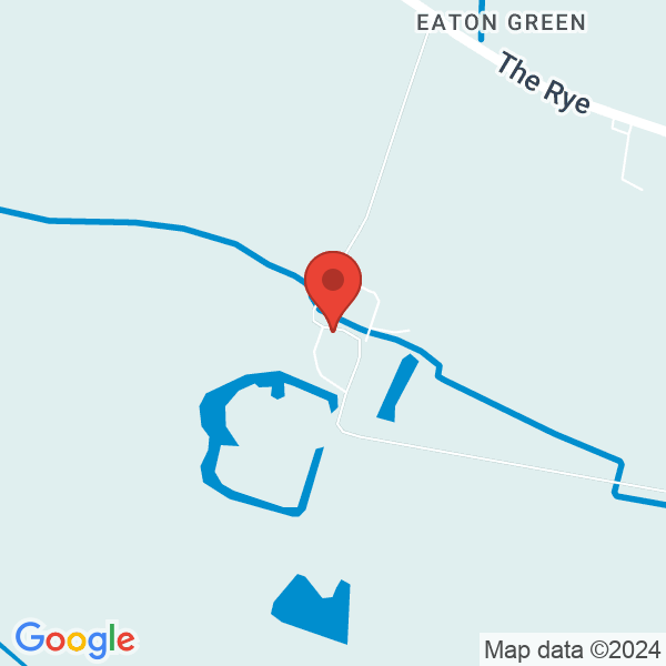 Location map of null at The Rye, Eaton Bray, Dunstable. GPS coordinates: 51.880493,-0.60477