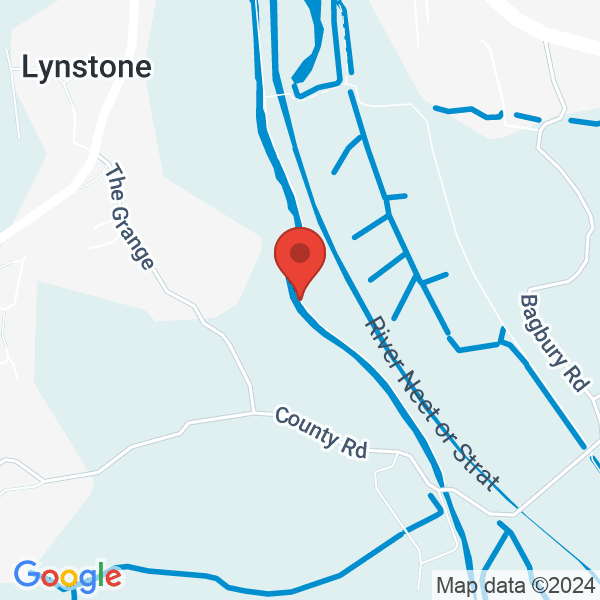 Location map of null at 15 Southfield Road, Bude, EX23 8, Cornwall, United Kingdom. GPS coordinates: 50.817749,-4.543998