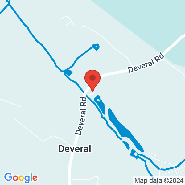 Location map of null at Deveral Rd, Fraddam, Hayle. GPS coordinates: 50.172115,-5.3715