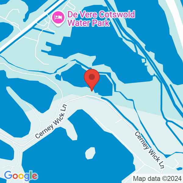 Location map of null at Cerney Wick Ln, Cirencester. GPS coordinates: 51.668079,-1.896933