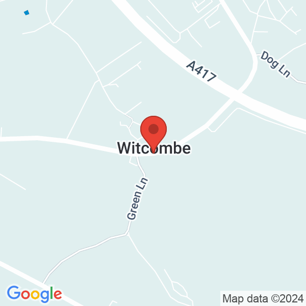 Location map of Witcombe Waters at Witcombe Farm, Gloucestershire, Gloucester, GL3 4TR, Glos, United Kingdom. GPS coordinates: 51.840832,-2.129525
